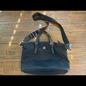 Tory Burch Virginia Nylon Satchel Crossbody Bag